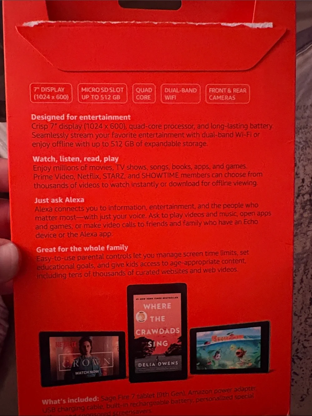 Amazon fire tablet